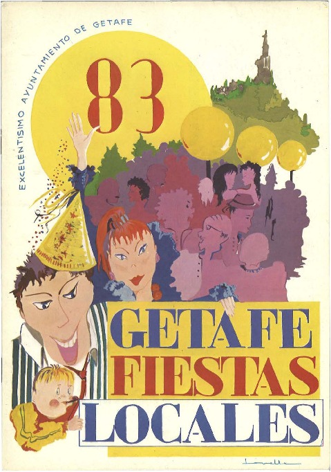 Fiestas patronales en honor a Nuestra Señora de los Ángeles 1983 Getafe